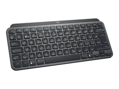 Logitech MX Keys Mini for Business - Tangentbord - bakgrundsbelyst - trådlös - Bluetooth LE - QWERTY - hela norden - grafit