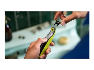 Philips OneBlade 360 QP2834 - Trimmer - sladdlös - limegrön/kolgrå