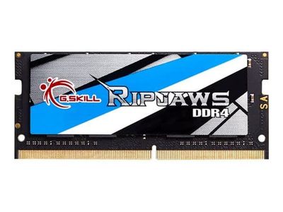 G.Skill Ripjaws - DDR4 - modul - 16 GB - SO DIMM 260-pin - 2400 MHz / PC4-19200 - CL16 - 1.2 V - ej buffrad - icke ECC