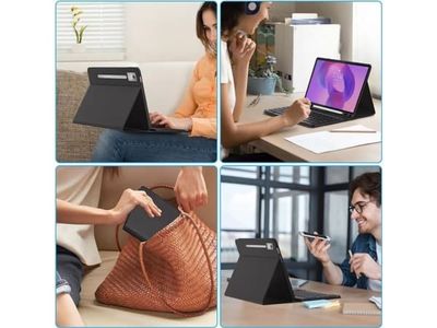 4kom.pl TECH-PROTECT SC PEN + tastatur til Lenovo Idea Tab Pro / Pro MT 12.7 TB-373, sort