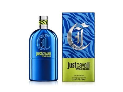 Just Cavalli Wild Blue H Eau De Toilette 90 Milliliters Vaporizer