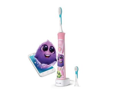 Philips HX6352 Sonicare For Kids sähköhammasharja - vaaleanpunainen