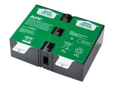 APC Replacement Battery Cartridge 166 - UPS-batteri - 1 x batteri - blysyre - 180 Wh - svart - for Back-UPS Pro BR1600MI