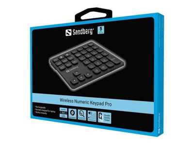 Sandberg Pro - Tastegruppe - trådløs - 2.4 GHz