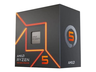 AMD Ryzen 5 7600 - 3,8 GHz - 6 kjerne - 12 tråder - 32 MB cache - Socket AM5 - Box