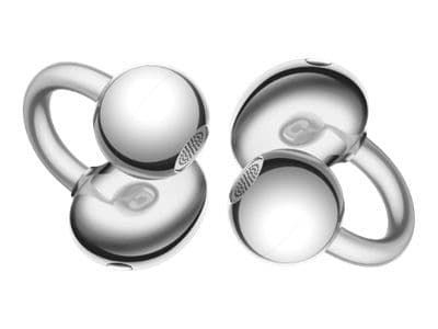 Huawei FreeClip 2 S - True wireless-hörlurar med mikrofon - öppet öra - med öronklämma - Bluetooth - Space Silver