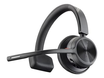 HP Poly Voyager 4310 UC headset on-ear Bluetooth, USB-C + BT700-dongle, svart