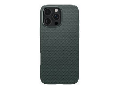Spigen Liquid Air - Baksidedeksel for mobiltelefon - termoplast-polyuretan (TPU) - abyss green - for Apple iPhone 16 Pro Max
