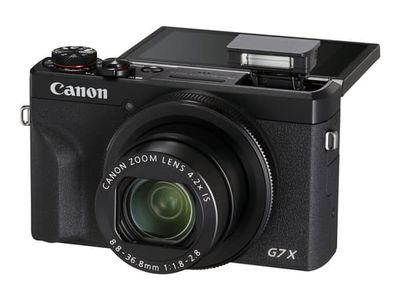 Canon PowerShot G7 X Mark III - Digitalkamera - kompakt - 20,1 MP - 4K / 30 fps - 4,2x optisk zoom - Wi-Fi, Bluetooth - sortering