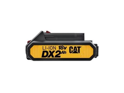 CAT DXB2, 2000 mAh, Litium-Ion (Li-Ion), 18 V, Svart, Gul, 1 styck