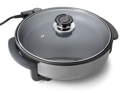 Tristar PZ-2964, Rund, Sort, 280 °C, Avtagbart lokk, 1500 W, 40 cm