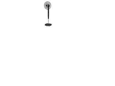 Nordic Home Culture vifte med fjernkontroll, 40 cm, lavt støynivå, med timer, svingende, sort