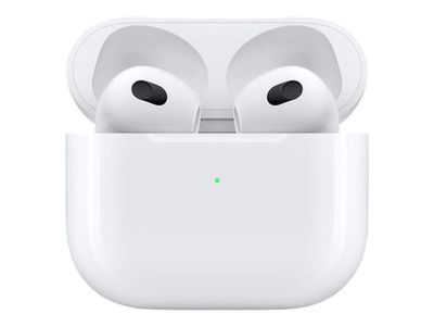 Apple AirPods with MagSafe Charging Case - 3:e generationen - True wireless-hörlurar med mikrofon - öronknopp - Bluetooth