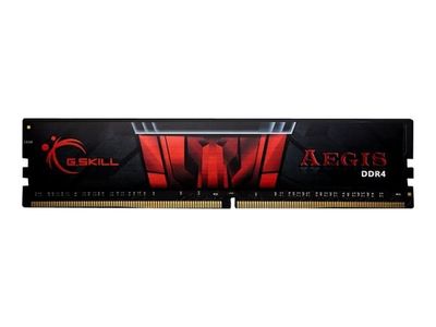 G.Skill AEGIS - DDR4 - modul - 16 GB - DIMM 288-pin - 3200 MHz / PC4-25600 - CL16 - 1.35 V - ej buffrad - icke ECC