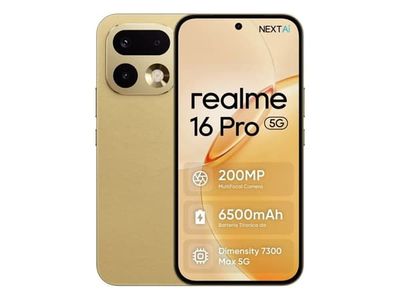 Realme 16 Pro - 5G smarttelefon - dobbelt-SIM / Internminne 256 GB 50 MP - front camera
