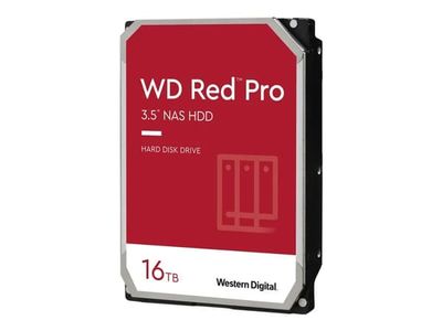 Western Digital WD Red Pro WD161KFGX harddisk 16 TB 3.5" SATA 7200 rpm