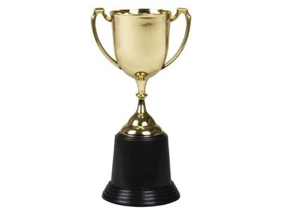 Guld kopp 22 cm