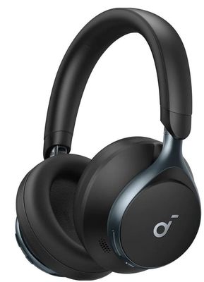 Soundcore Space One ANC-hodetelefoner, over-ear Bluetooth, svart