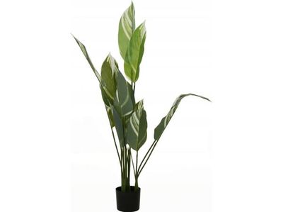 Home Styling Collection kunstig plante med store blader, 118 cm