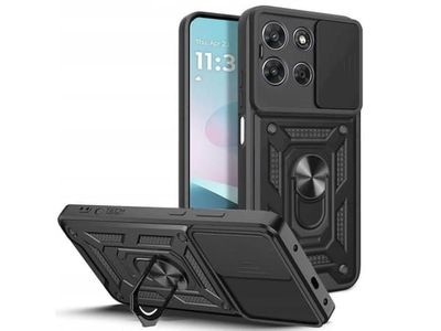 Tech-Protect CamShield Pro-deksel for Motorola Moto G67 / G77 - svart