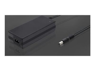 Qoltec Monolith - Strömadapter - för e-cykelbatterier, 36V, 42V, 5,5*2,1 - AC 220-240 V - 84 Watt - svart