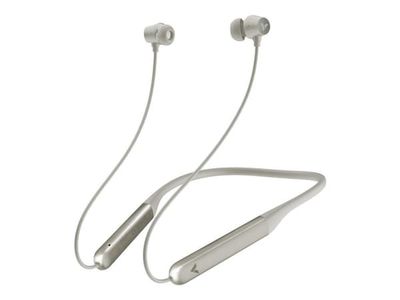 Verbatim TruSound - Ørepropper med mikrofon - i øret - nakkebånd - Bluetooth - trådløs - aktiv støydemping - grå