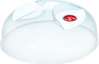 PROhome mikrobølgeovnsdeksel 30 cm gjennomsiktig plast