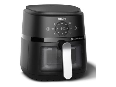 Philips 2000 Series NA221 - Varmluftsfritös - 4.2 liter - 1.5 kW - svart/silver