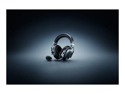 Razer BlackShark V3 Pro - Hodesett - 7.1.4 kanal - full størrelse - Bluetooth / 2,4 GHz radiofrekvens - trådløs, kablet - aktiv støydemping - 3,5 m...