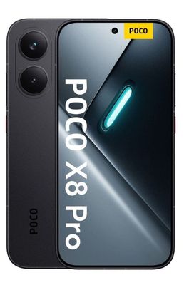 POCO X8 Pro-smarttelefon 512 GB 5G, svart