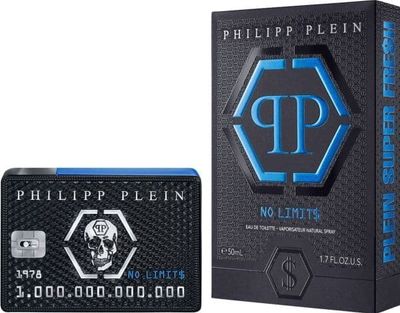 Philipp Plein No Limit$ Super Fre$h Eau De Toilette 50 ml (man)