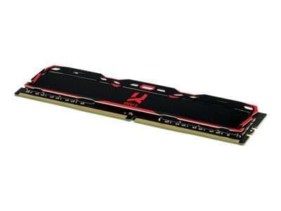 GOODRAM IRDM X - DDR4 - modul - 16 GB - DIMM 288-pin - 3200 MHz / PC4-25600 - CL16 - 1.35 V - ej buffrad - icke ECC - svart
