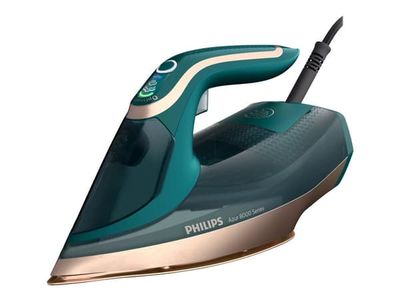 Philips Azur 8000 Series DST8030/70 höyrysilitysrauta 3000 W, irisoiva vihreä