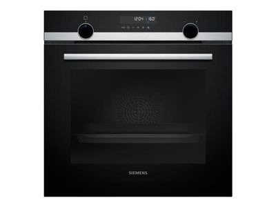 Siemens iQ500 HB578GBS3 - Ovn - innebygd - fordypning - bredde: 56 cm - dybde: 55 cm - høyde: 58.5 cm - med selvrens - Klasse A+ - rustfritt stål