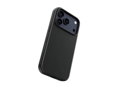 CARE by PanzerGlass Solo - Bagsidecover til mobiltelefon - MagSafe-kompatibilitet - polyuretan, polykarbonat - sort - for Apple iPhone 17 Pro