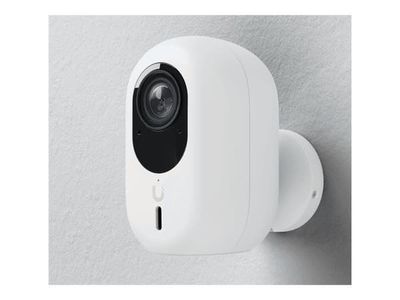 Ubiquiti UniFi G6 Instant - Nätverksövervakningskamera - klåfingerskyddad/väderbeständig - färg - 8 MP - 3840 x 2160 - 4K - fast lins - ljud - tråd...
