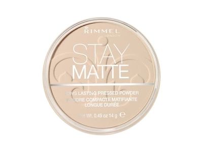 Rimmel Stay Matte Pressed Powder, Peach Glow, Kanna, Matt, Pressat puder, Kvinna, 5 h