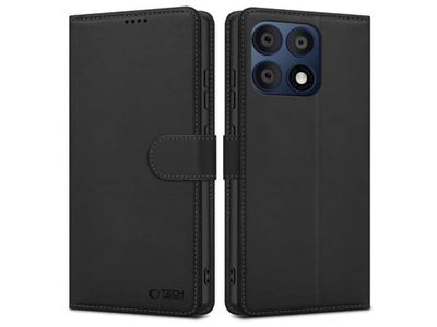 Tech-Protect wallet-etuiet til Motorola Edge 70 Pro 5G - svart