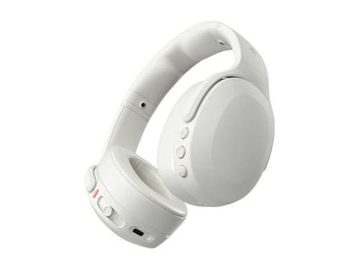 Skullcandy Crusher Evo trådløse over-ear-hodetelefoner Bluetooth 5.0, hvit