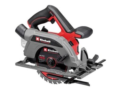 EINHELL Professional sladdlös cirkelsåg TP-CS 18/165 Li BL - Solo (18 V röd/svart, utan batteri och laddare) - SOLO
