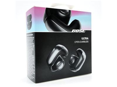 Bose Ultra Open - True wireless-hörlurar med mikrofon - öppet öra - Bluetooth - svart