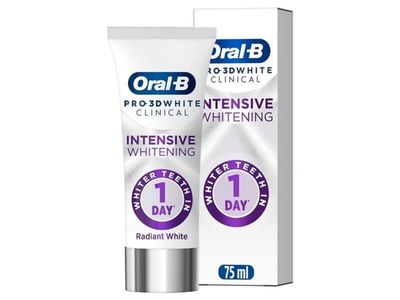 Oral-B tannkrem Pro-3DW Clinical Int White Radiant White 75 ml