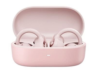 Lenovo Earbuds x500 - True wireless-hodetelefoner med mikrofon - ørepropp - clip-on - Bluetooth - rosa