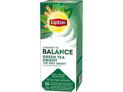 Lipton grønn te orientalsk A moment to Balance 25 teposer
