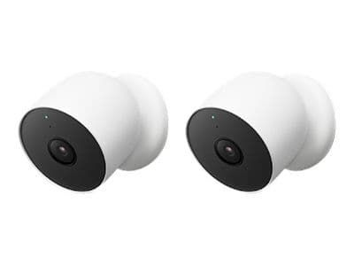 Google Nest Cam - Nätverksövervakningskamera - inomhusbruk, utomhusbruk - väderbeständig - färg (Dag&Natt) - 2 MP - 1920 x 1080 - 1080p - ljud - tr...