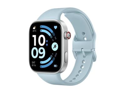 Xiaomi Redmi Watch 6 - Smartklokke med stropp - TPU - håndleddstørrelse: 135-205 mm - display 2.07" - 512 MB - Bluetooth - 31 g - isbreblå