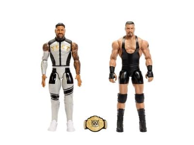 WWE Main Event Showdown Jey Uso vs Bron Breakker 2-Pack, 6 år, Flerfarget, Plast