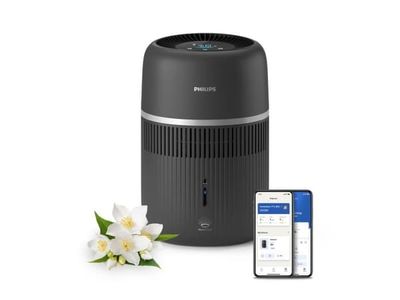 Philips 4000 series Luftfuktare, Mörkgrå, Plast, 1,5 m, 3 W, AC, 100-240 V