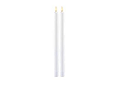 Sirius Sille uppladdningsbart kronljus - Ø 2 cm - H 35 cm - 2 st