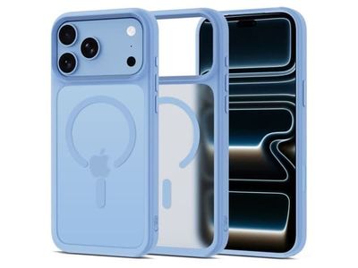 Tech-Protect Magmat Magsafe CC Case for iPhone 18 Pro / 17 Pro - Light Blue Matte
